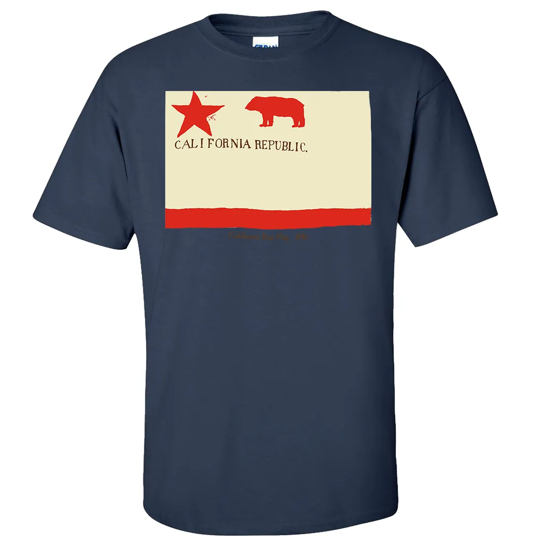 1846 California Republic State Flag T-shirt/tee