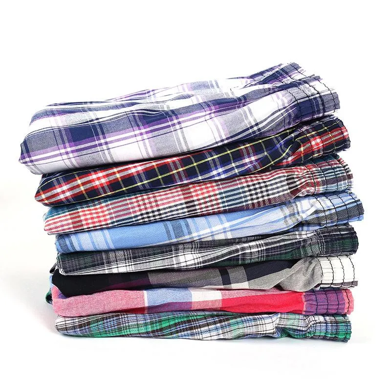 5Pcs/Lot Loose Cotton Large Comfortable and Soft Underwear Shorts for Men