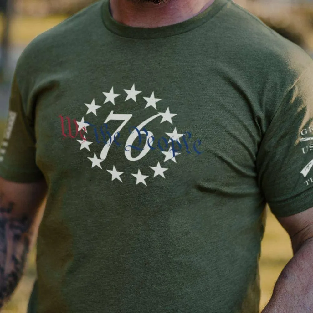 76 We The People T-Shirt - Military Green