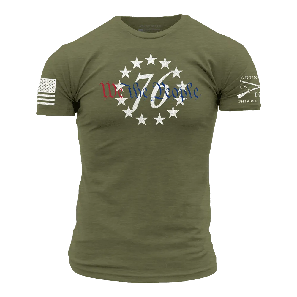 76 We The People T-Shirt - Military Green