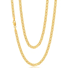 9ct Elegant Yellow Gold Anchor Chain