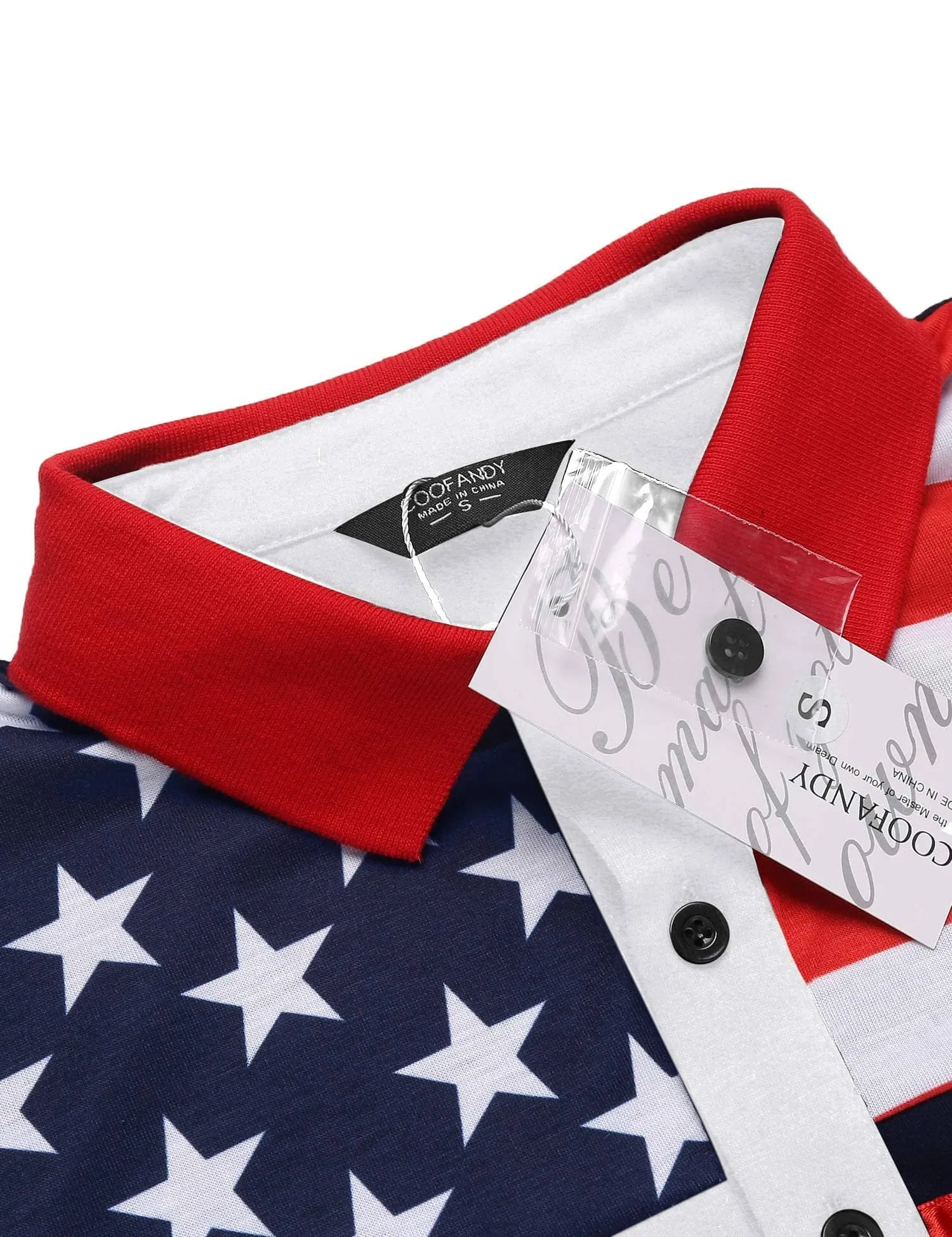 American Flag Polo Shirt (US Only)