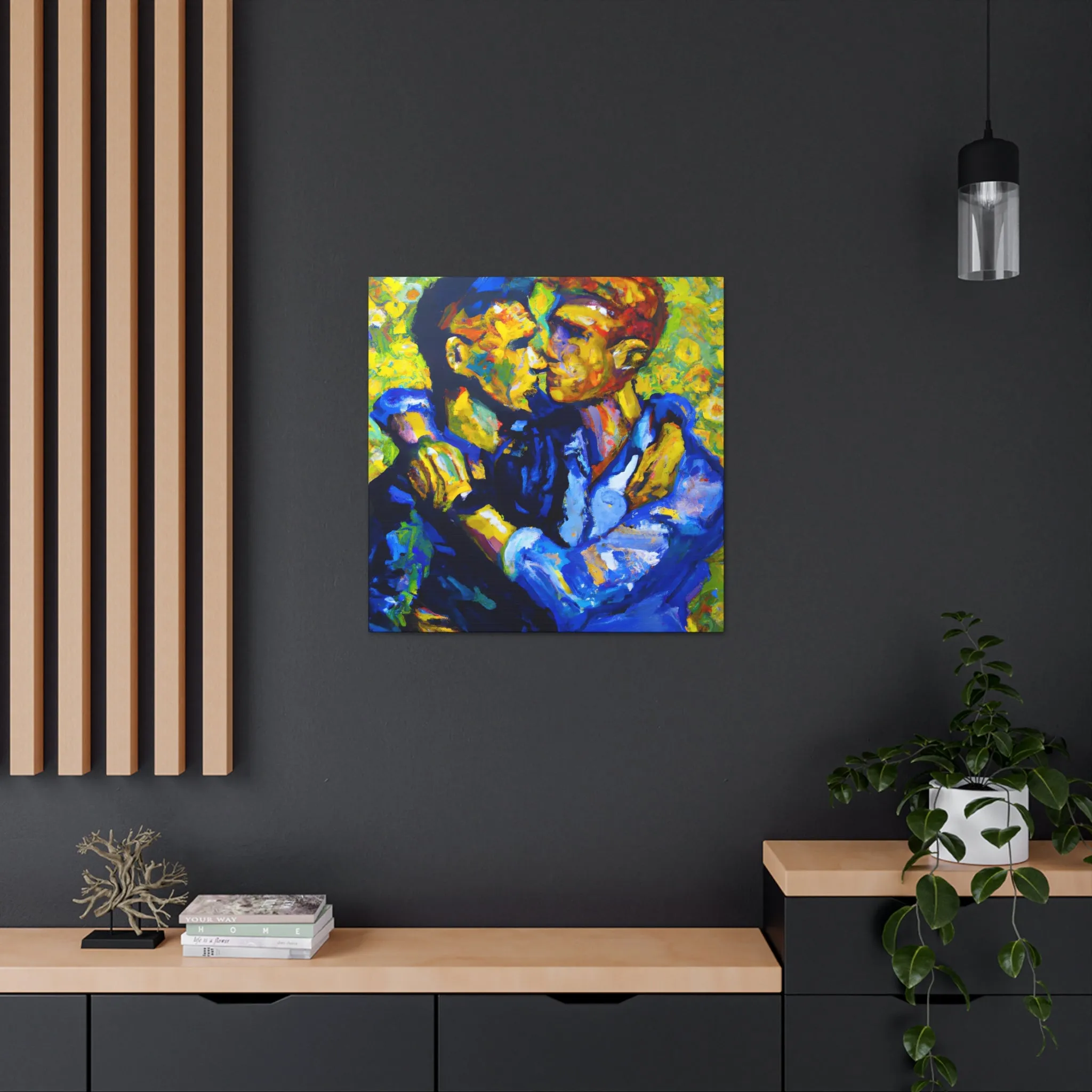 ArtistaCornelia - Gay Couple Wall Art