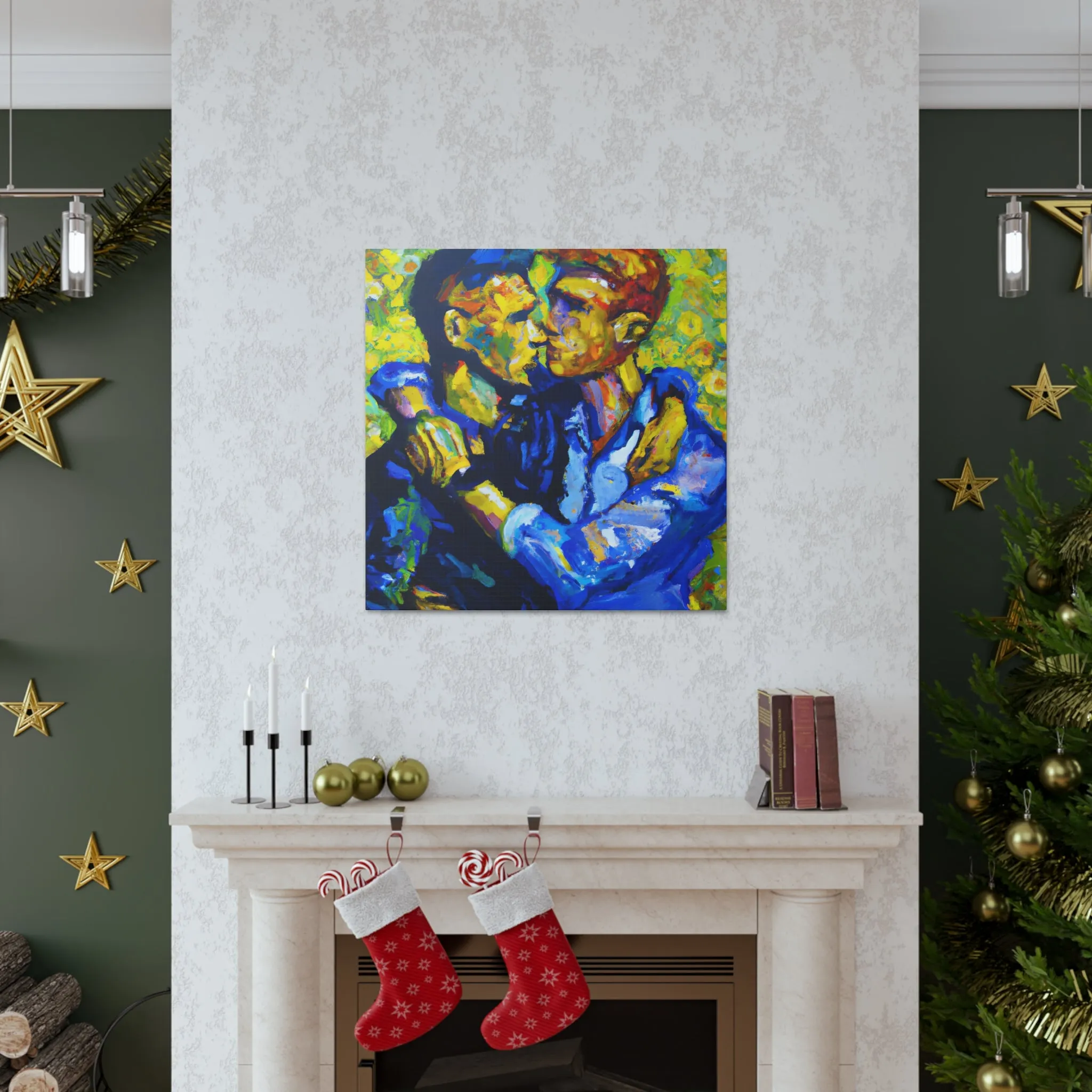 ArtistaCornelia - Gay Couple Wall Art