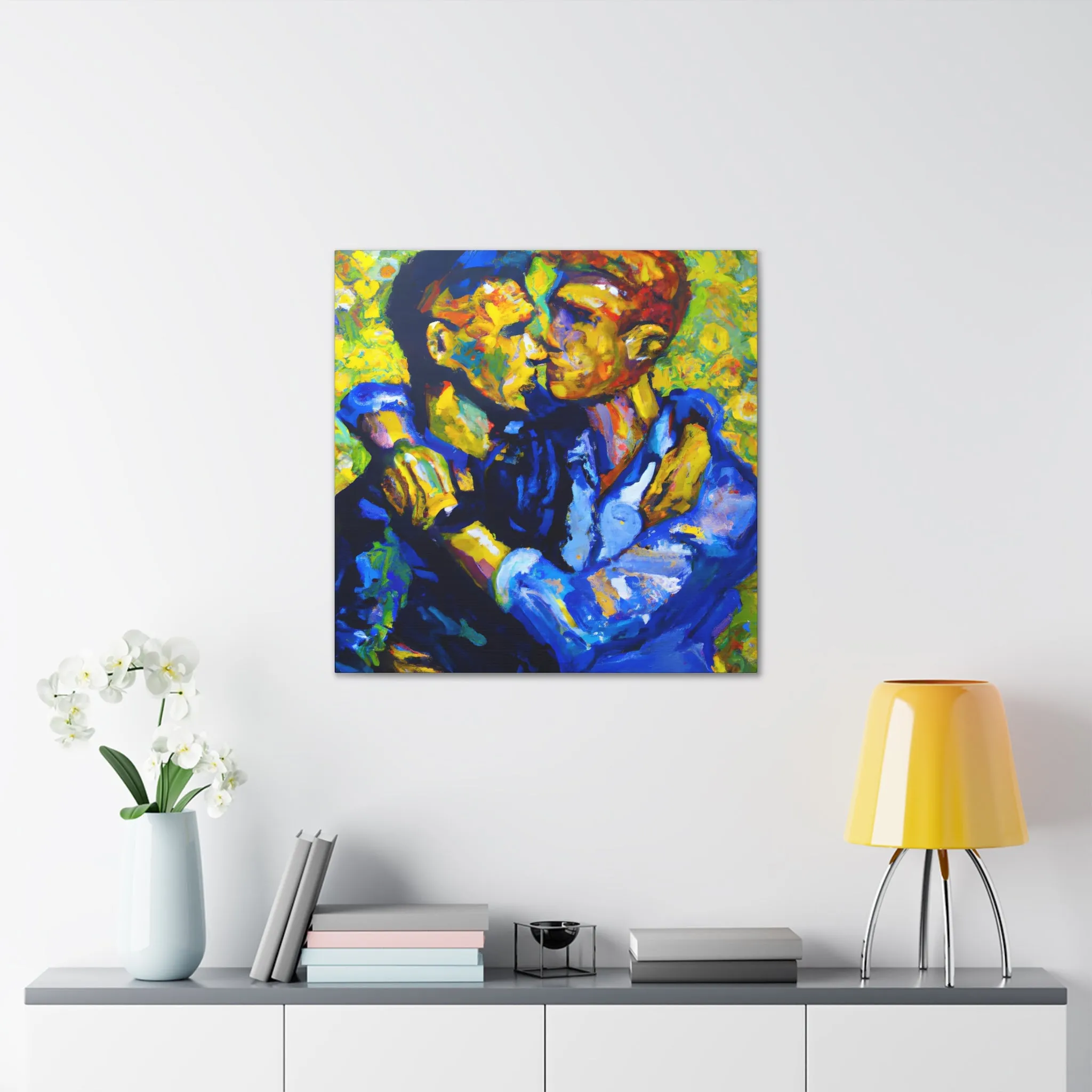 ArtistaCornelia - Gay Couple Wall Art