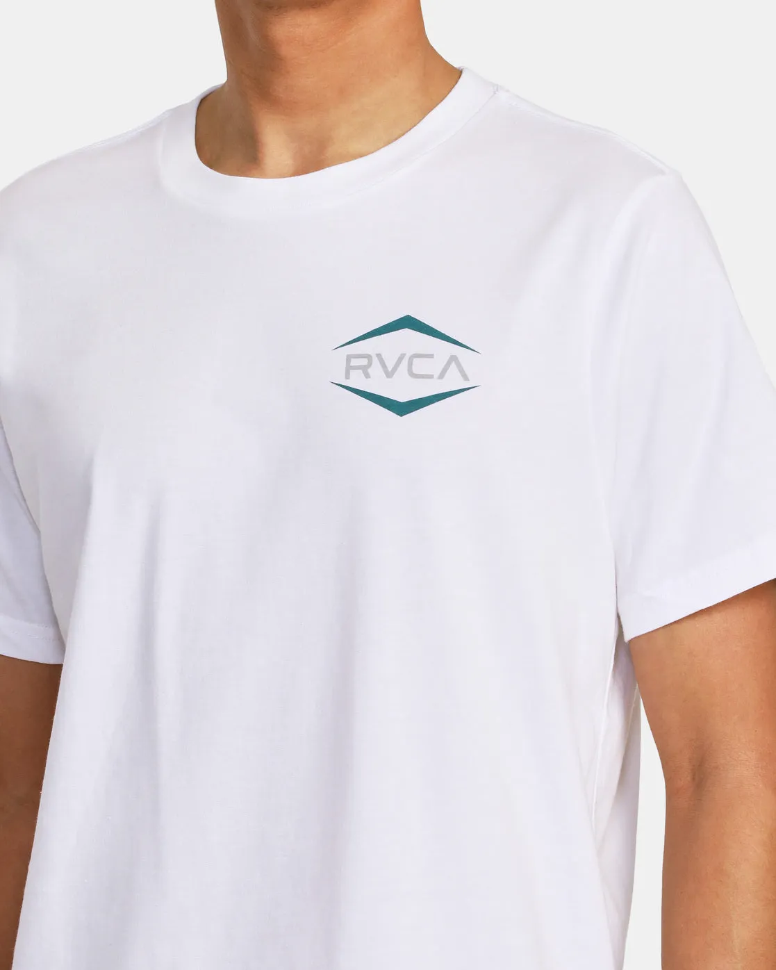 Astro Hex Short Sleeve T-Shirt - White