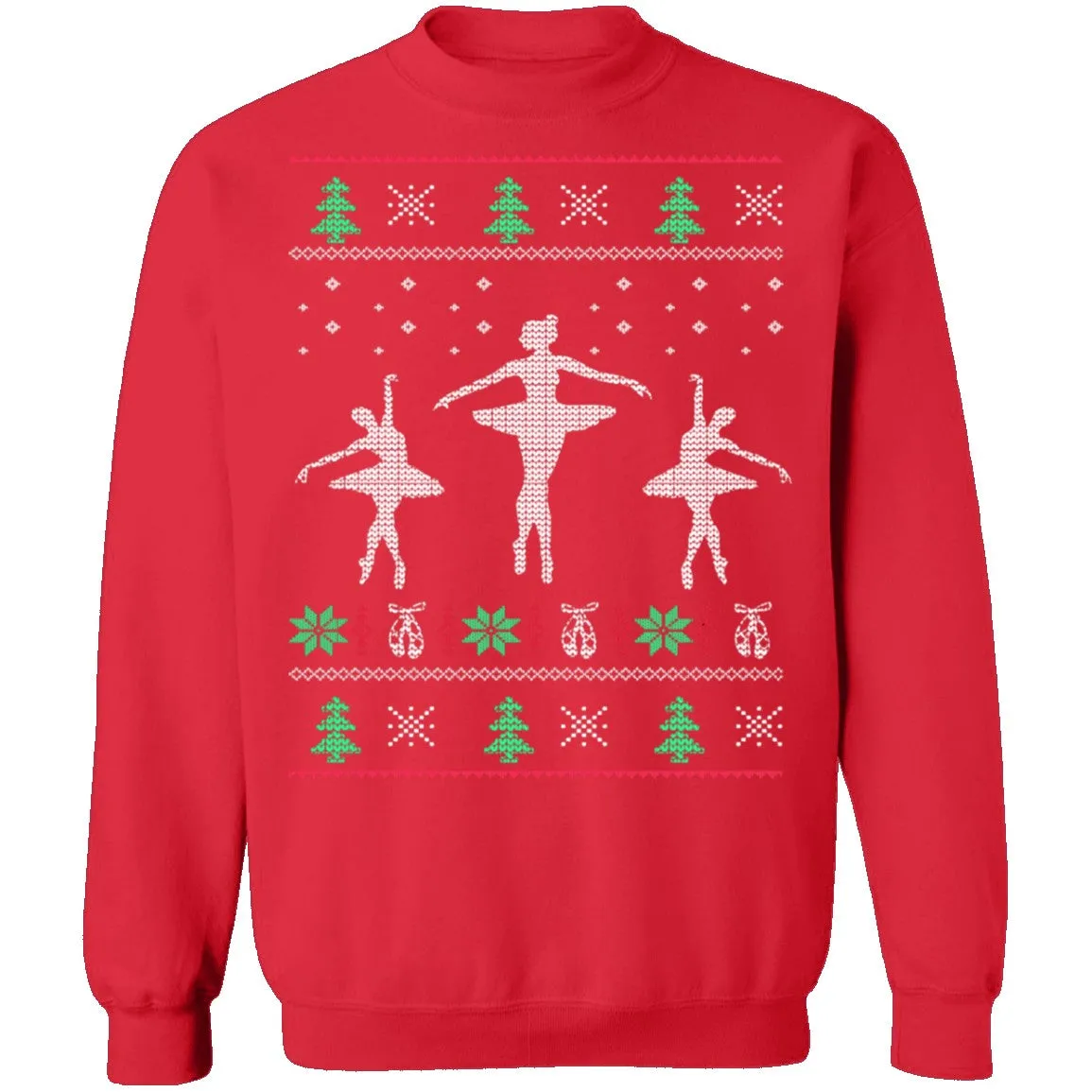 Ballerinas Ugly Christmas Sweater