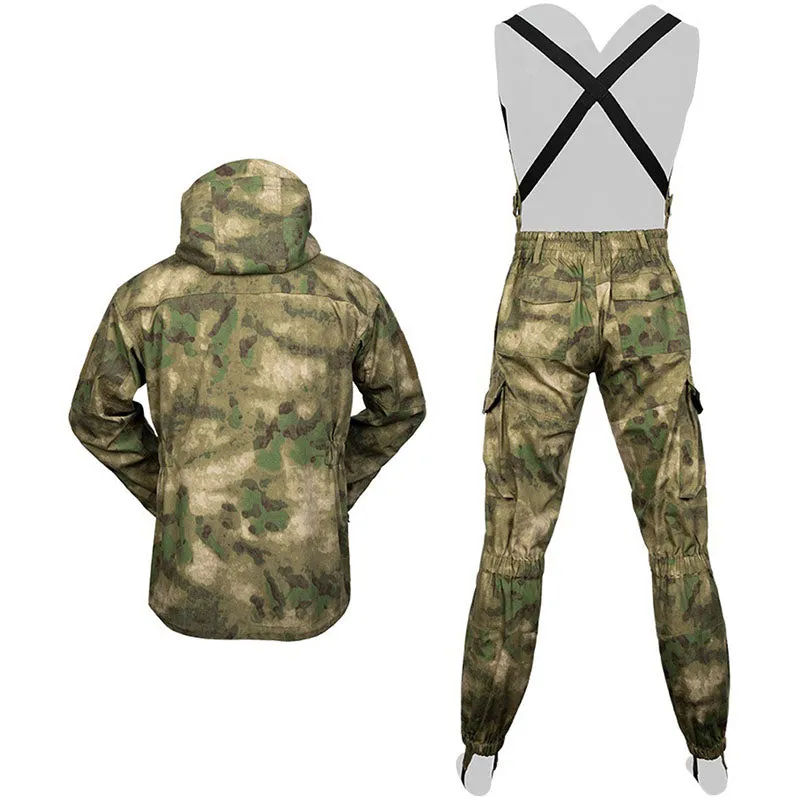 Big Pocket Jacket and Pants Tactical Suits for Training Combat Outdoor