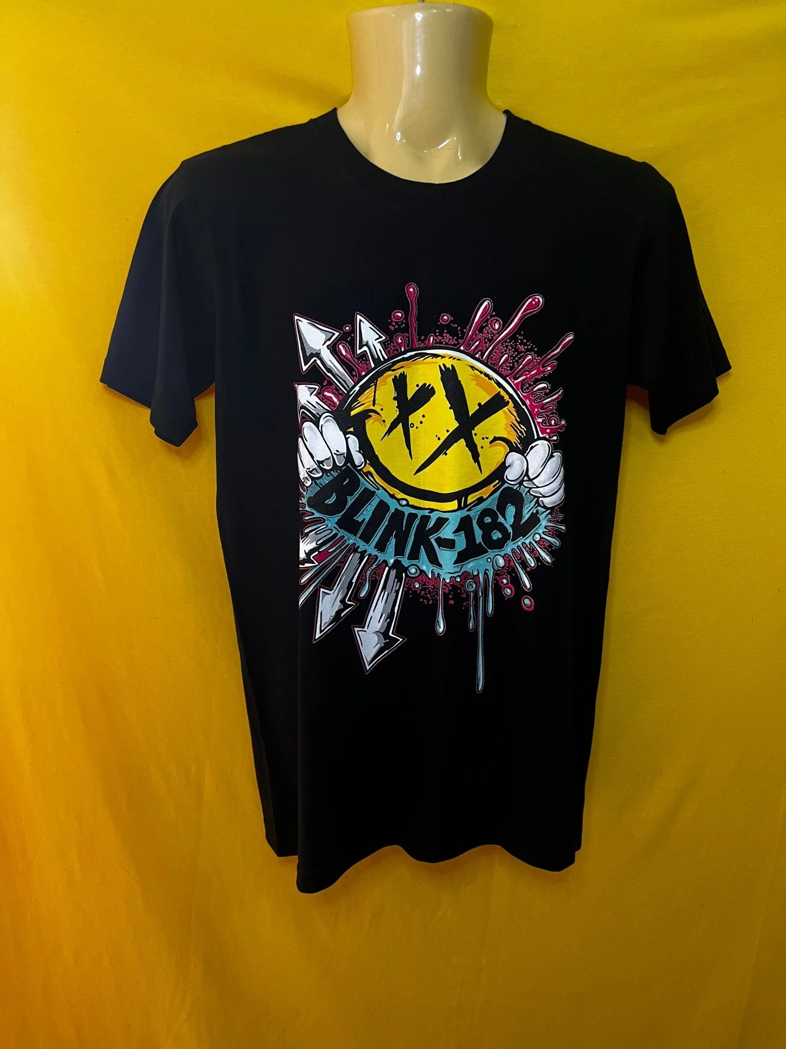 Blink 182 Double Sided Black T-shirt