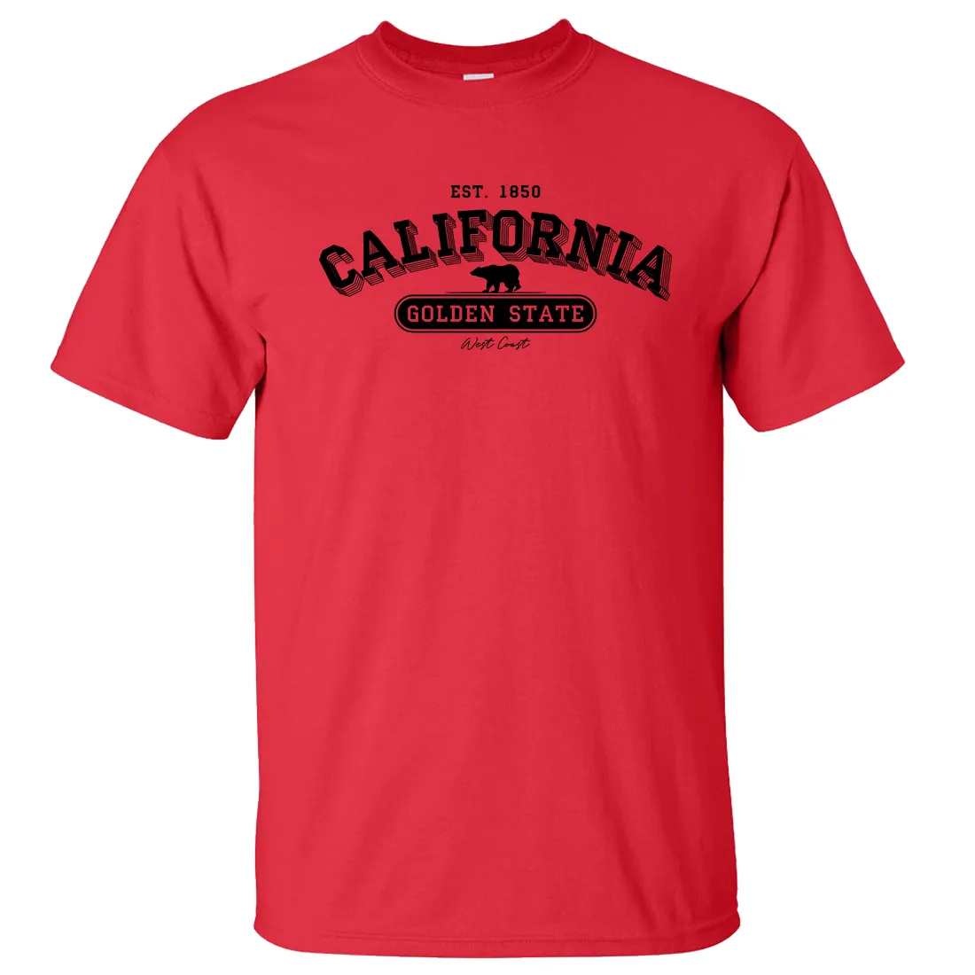 California Golden State 1850 Asst Colors T-shirt/tee