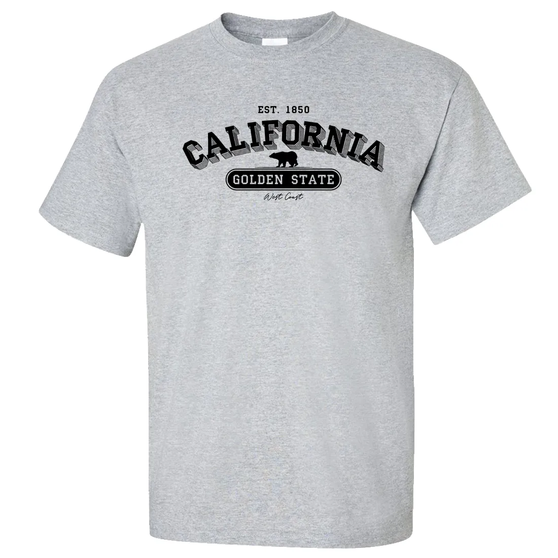 California Golden State 1850 Asst Colors T-shirt/tee