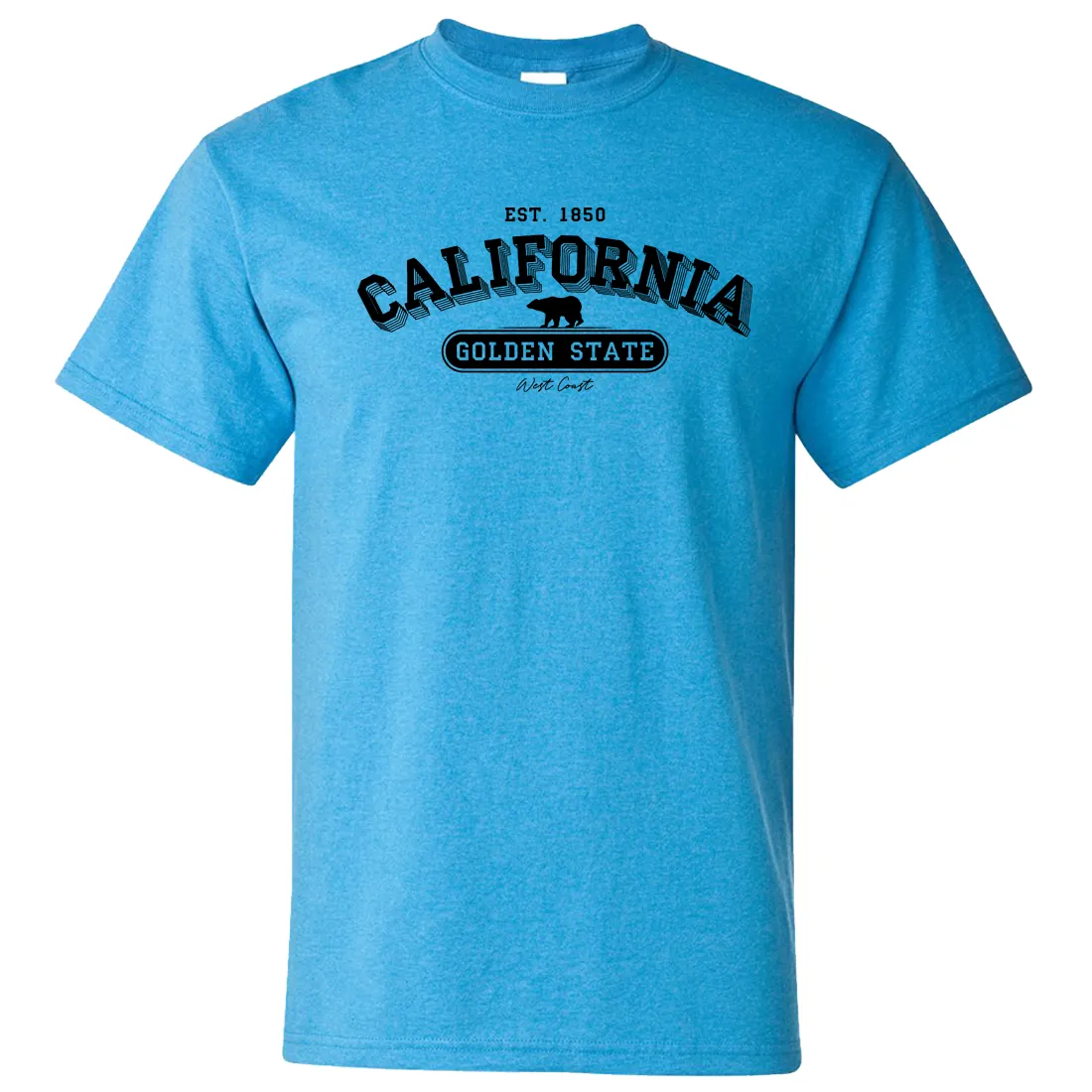 California Golden State 1850 Asst Colors T-shirt/tee