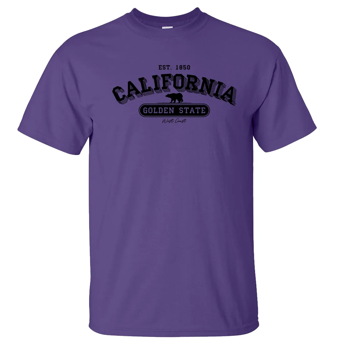 California Golden State 1850 Asst Colors T-shirt/tee