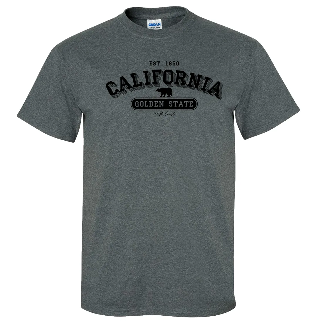 California Golden State 1850 Asst Colors T-shirt/tee