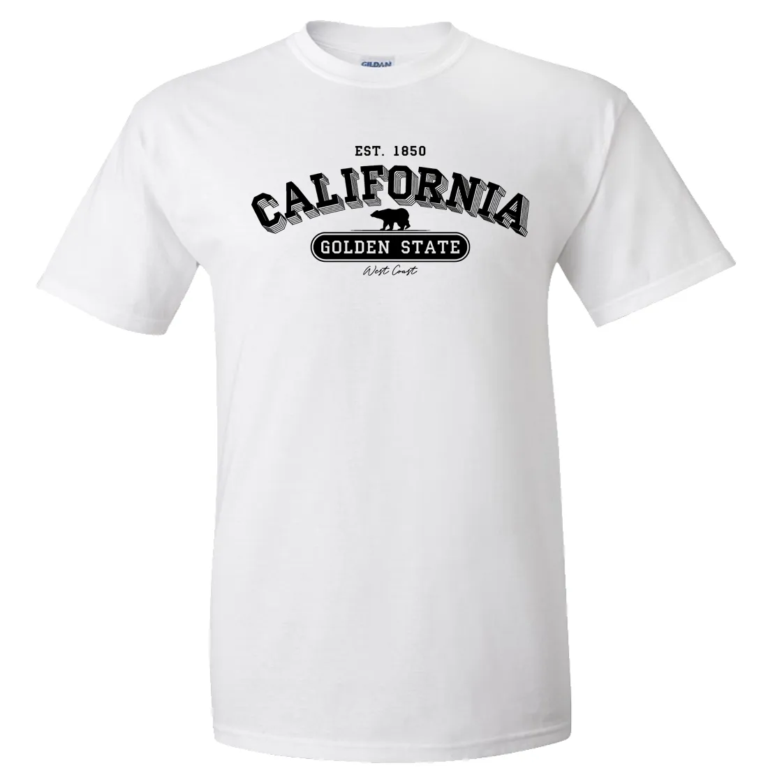 California Golden State 1850 Asst Colors T-shirt/tee