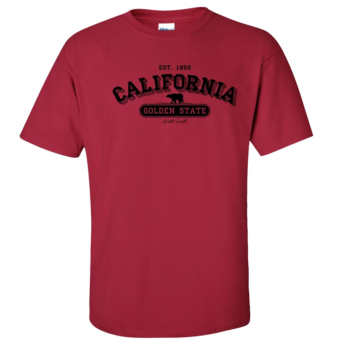 California Golden State 1850 Asst Colors T-shirt/tee