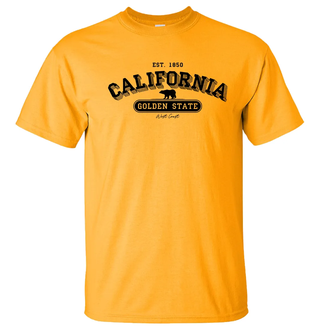 California Golden State 1850 Asst Colors T-shirt/tee