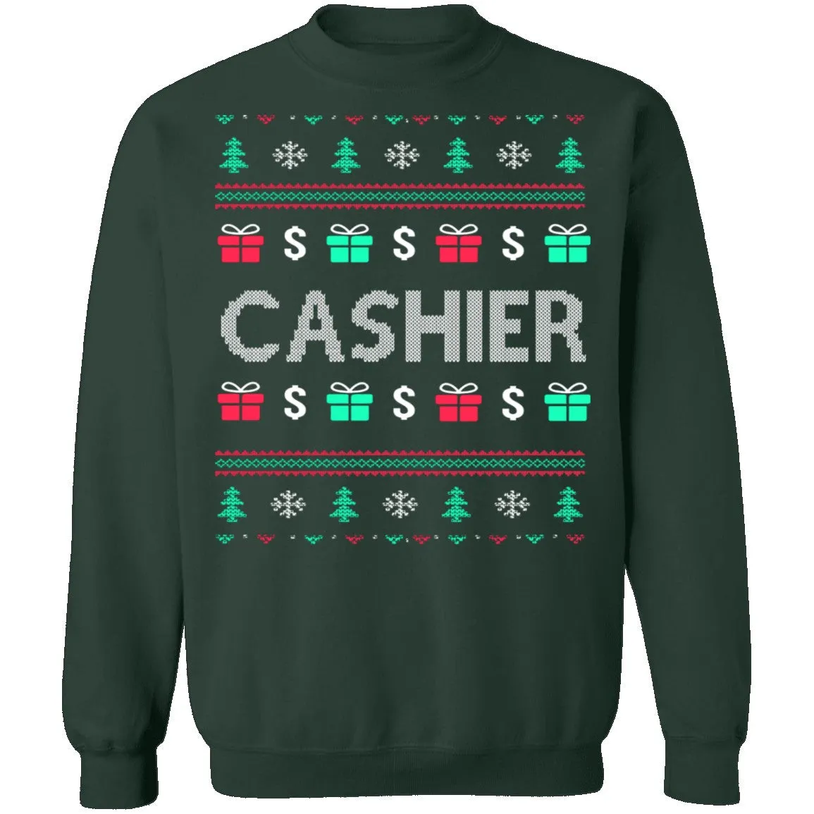 Cashier Ugly Christmas Sweater