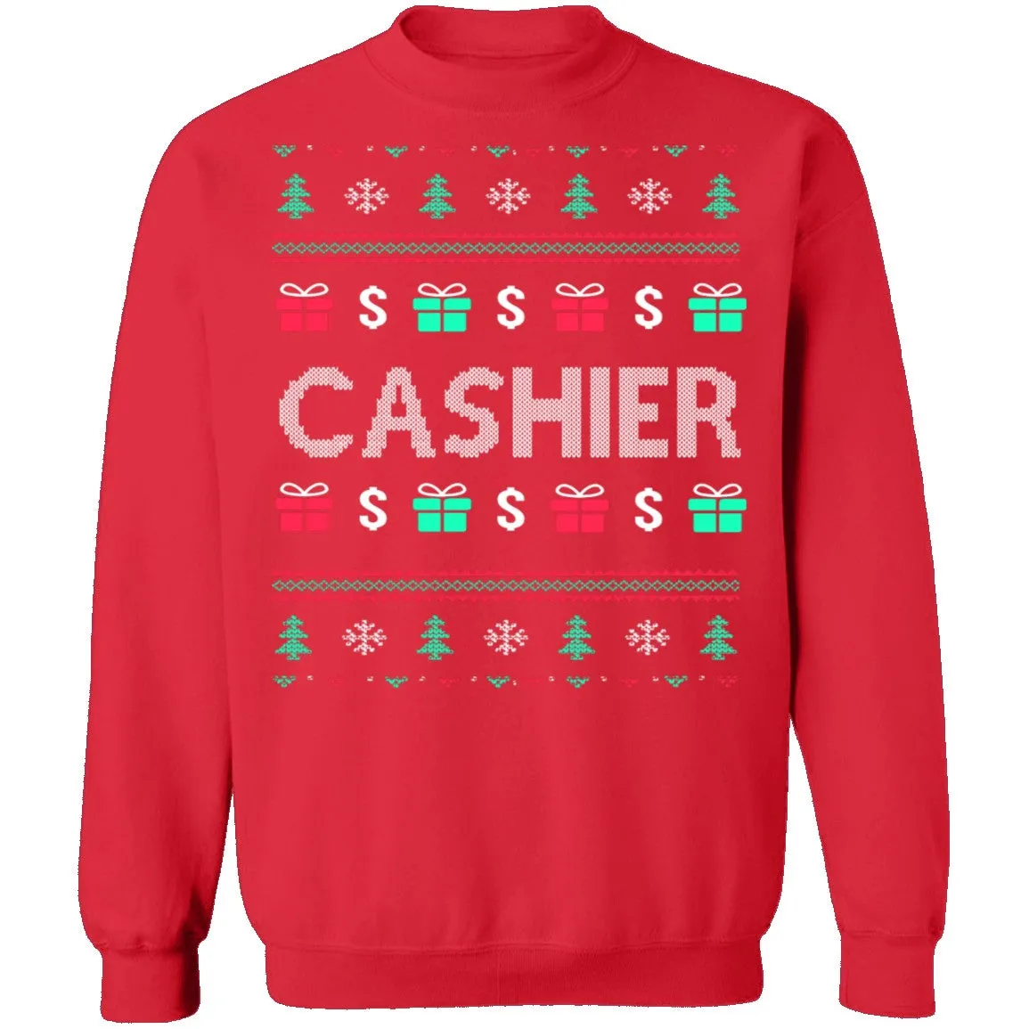 Cashier Ugly Christmas Sweater