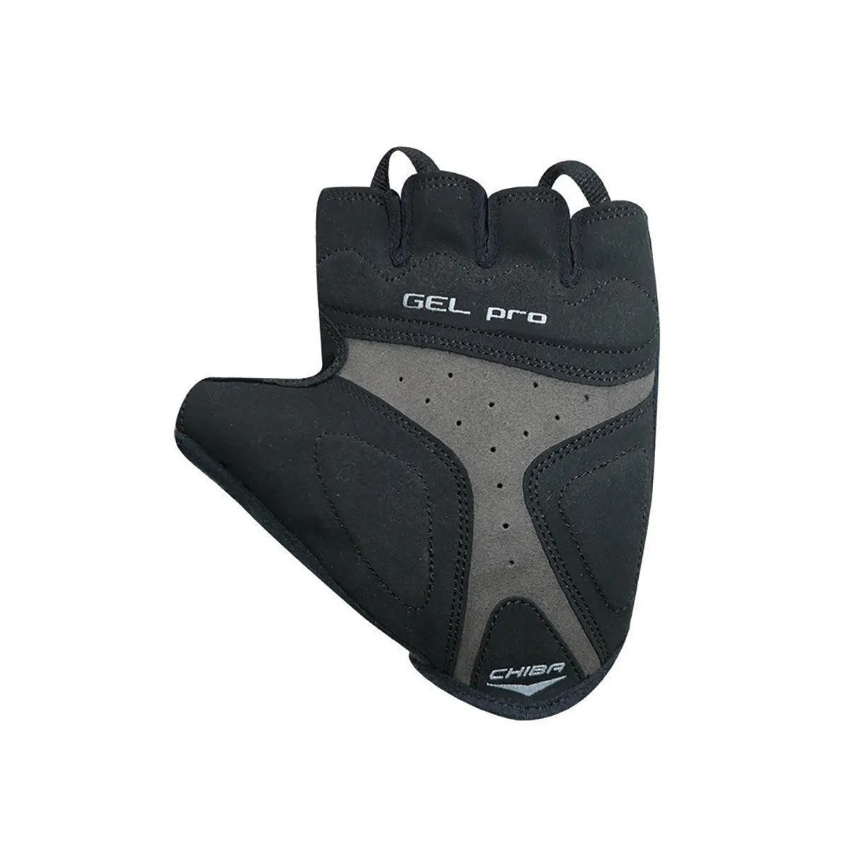 Mens Chiba Gel Air Reflex Cycling Gloves, Black