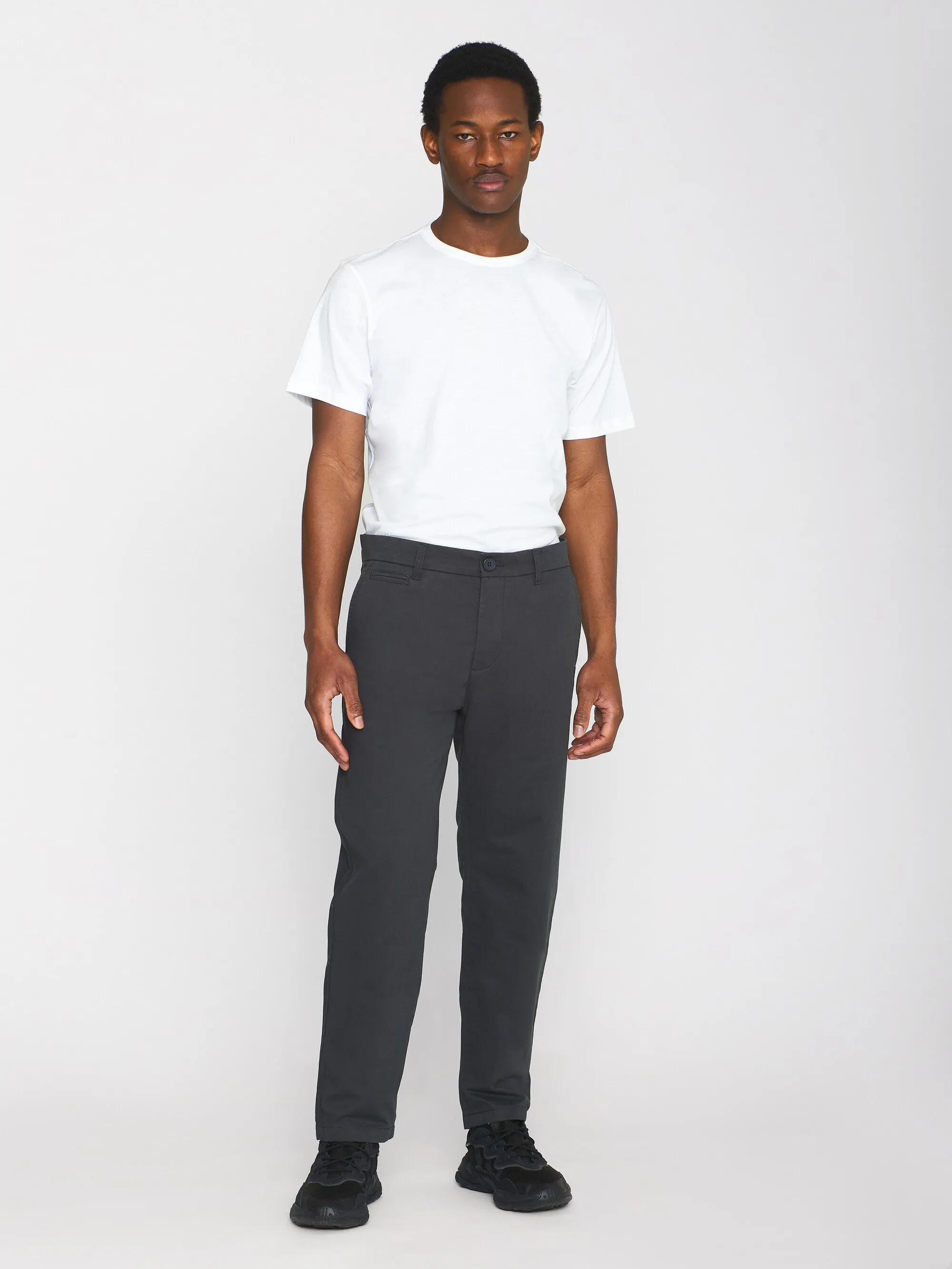 CHUCK regular twill chino pants - Phantom