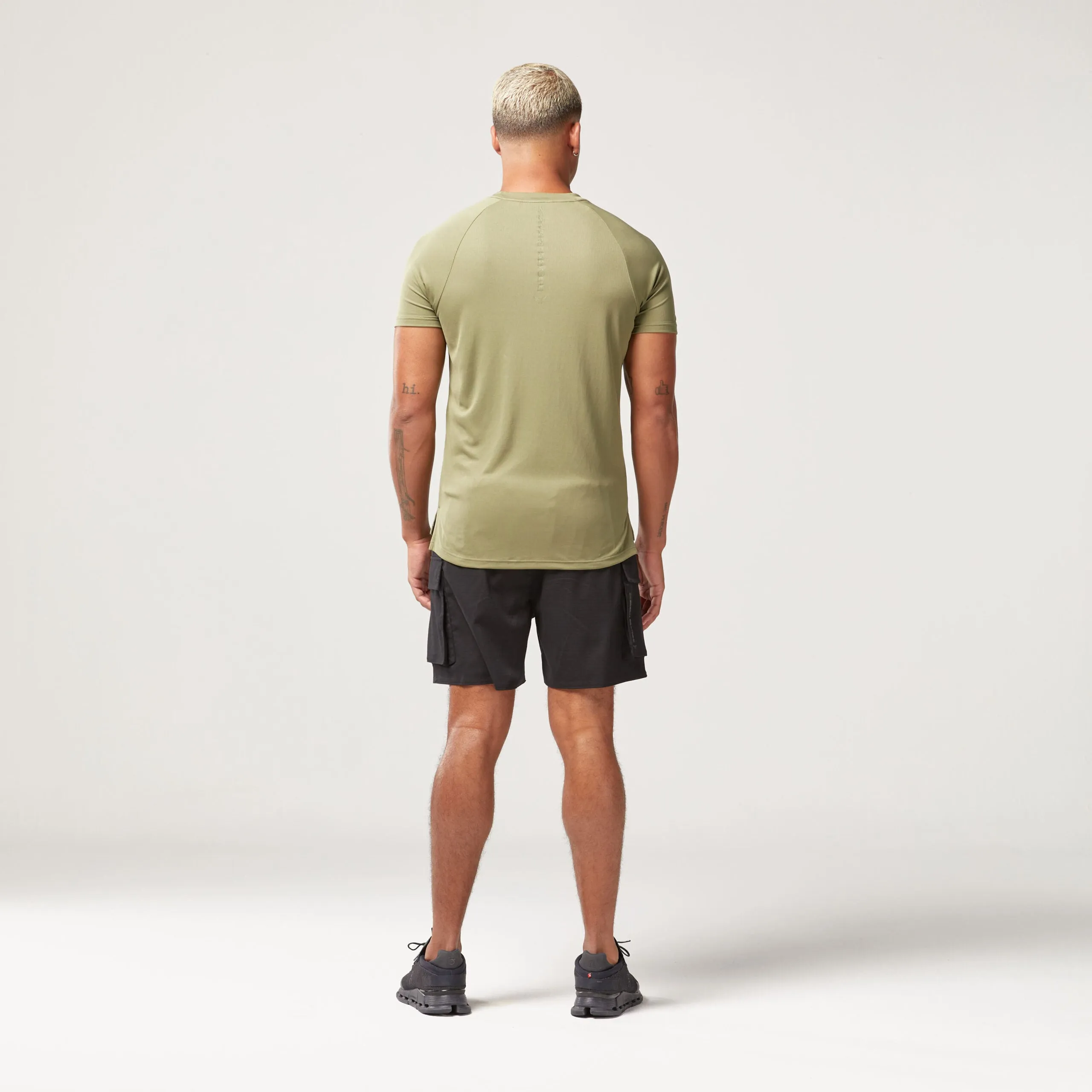 Code Muscle Tee - Deep Lichen Green