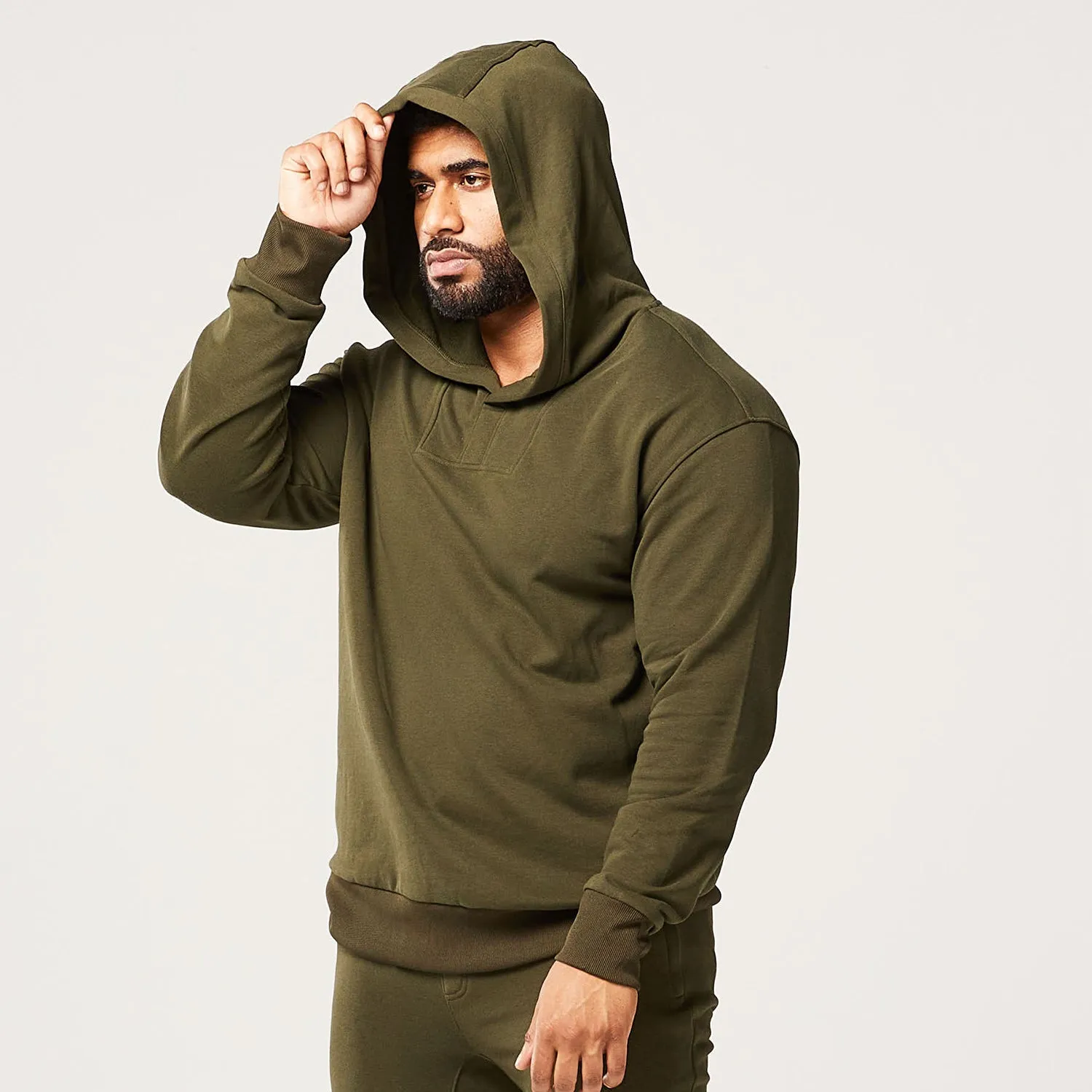 Code Urban Hoodie - Mid Khaki