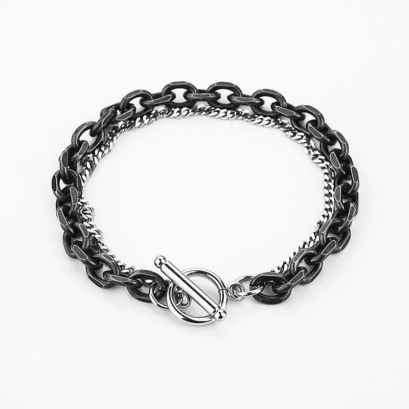 Convivial Steel Bracelet