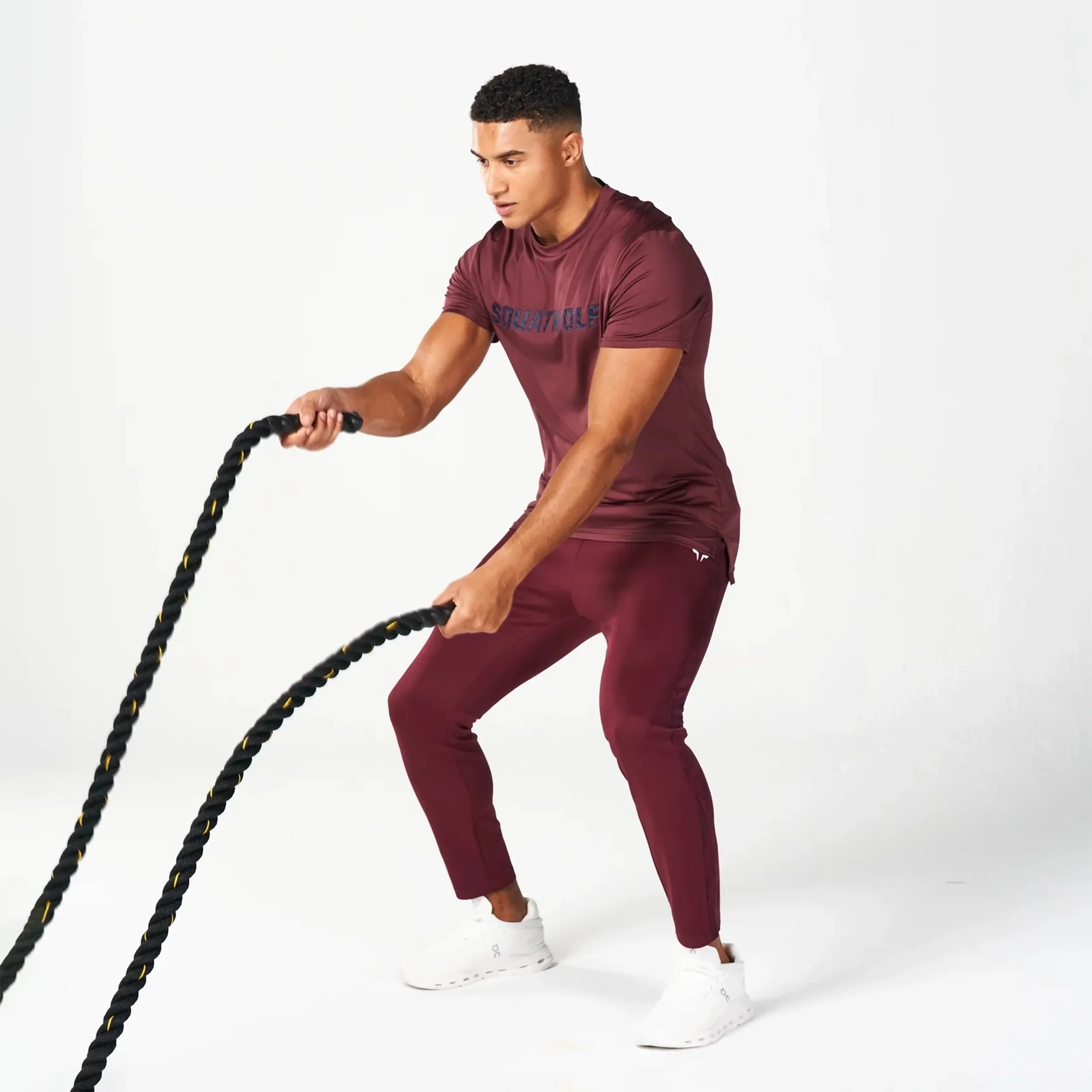 Core Aerotech Muscle Tee - Burgundy