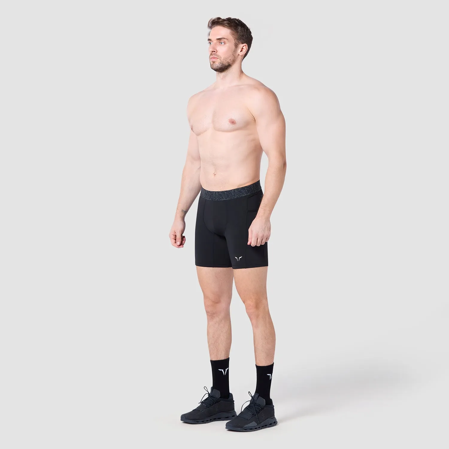 Core Base Layer Shorts 7" - Black