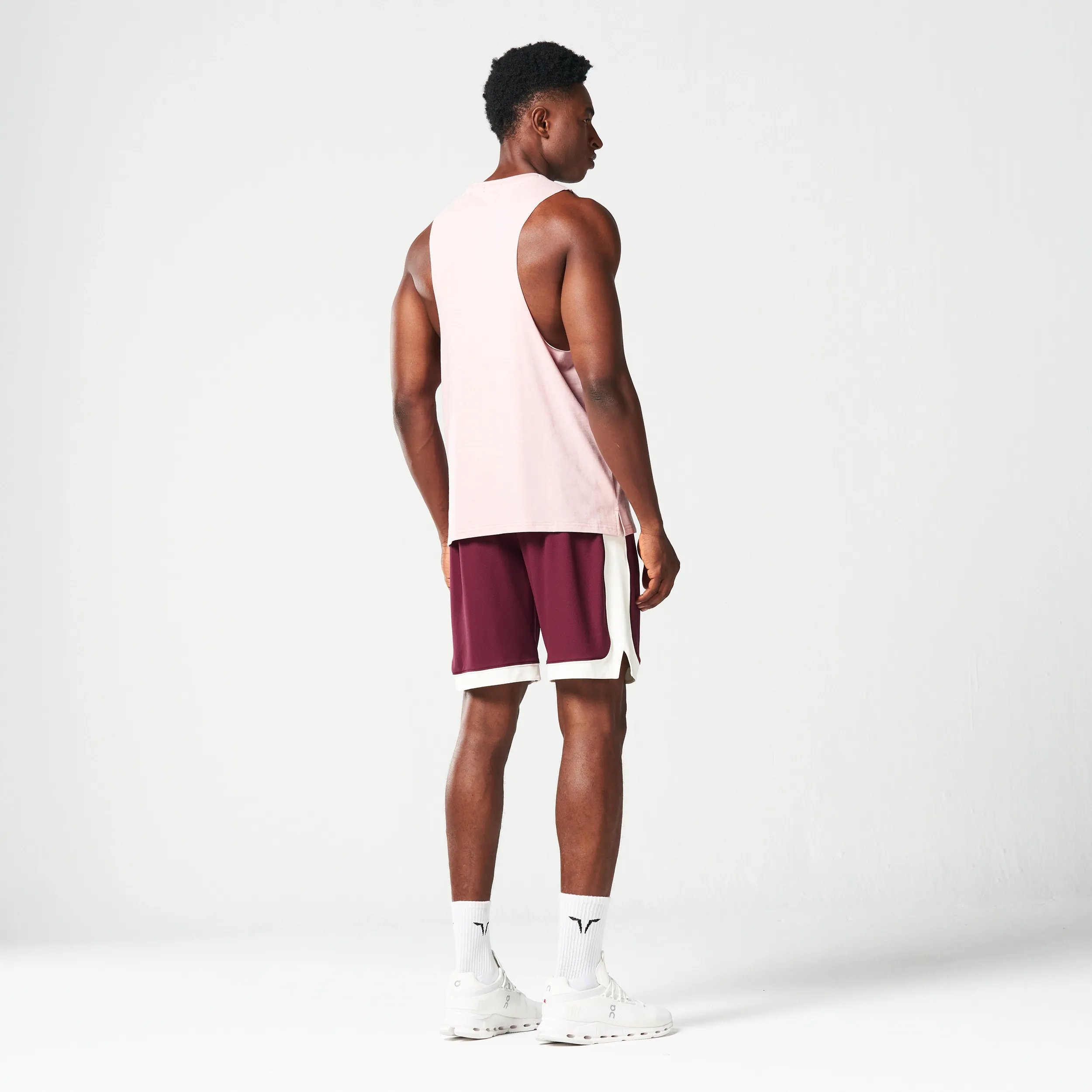 Core Belief Tank - Pale Mauve Marl