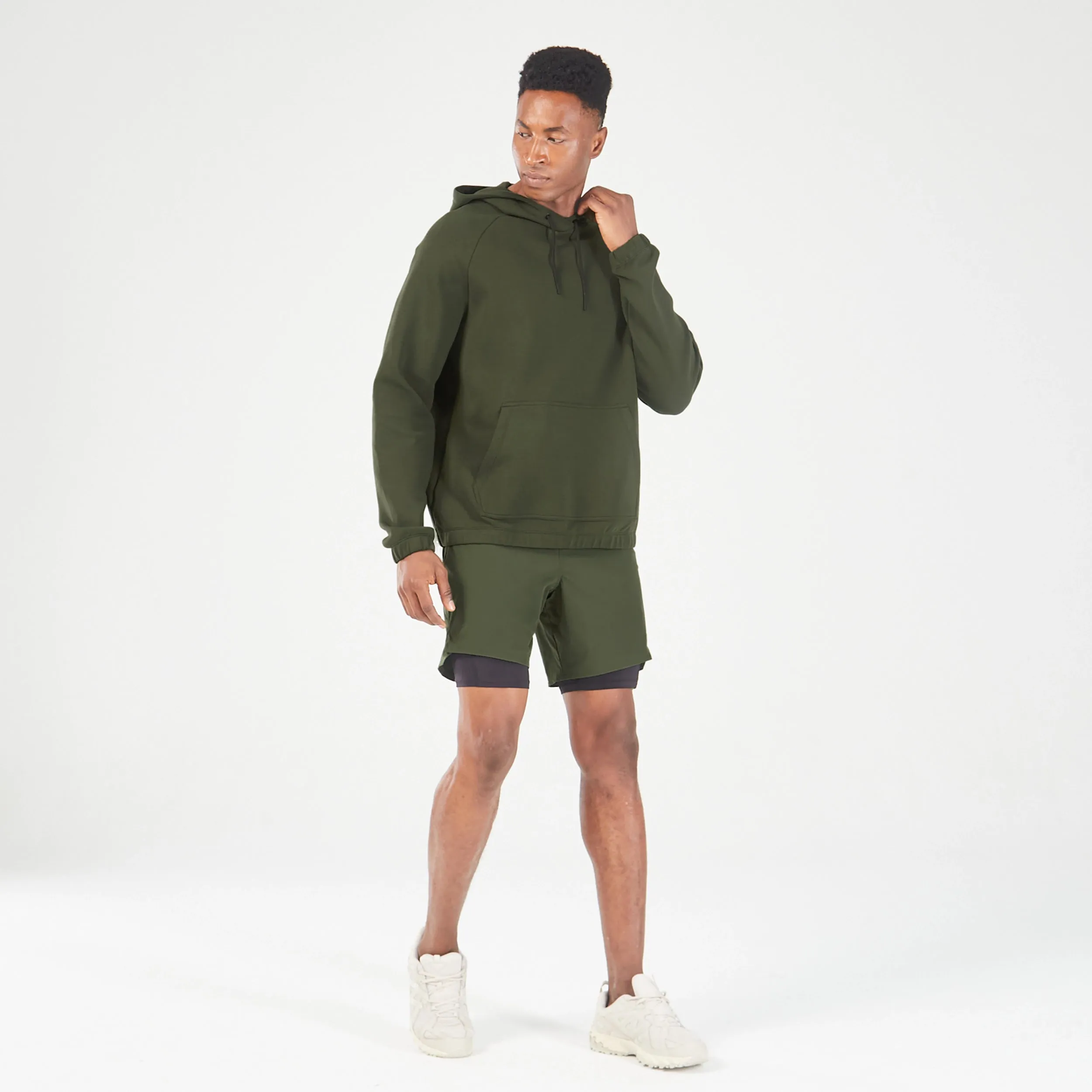 Core Level Up Hoodie - Kombu Green