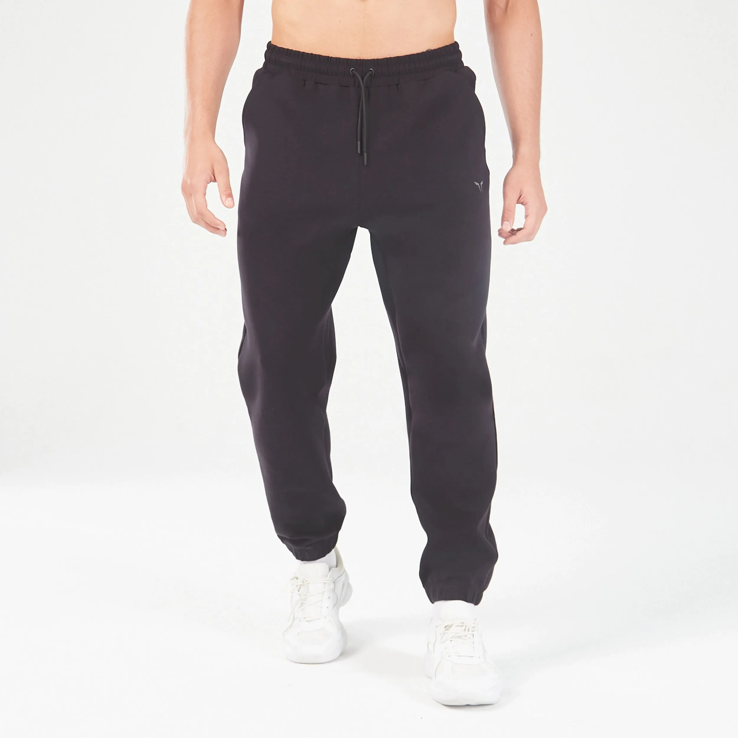 Premium Black Core-Level Up Sports Joggers for Men