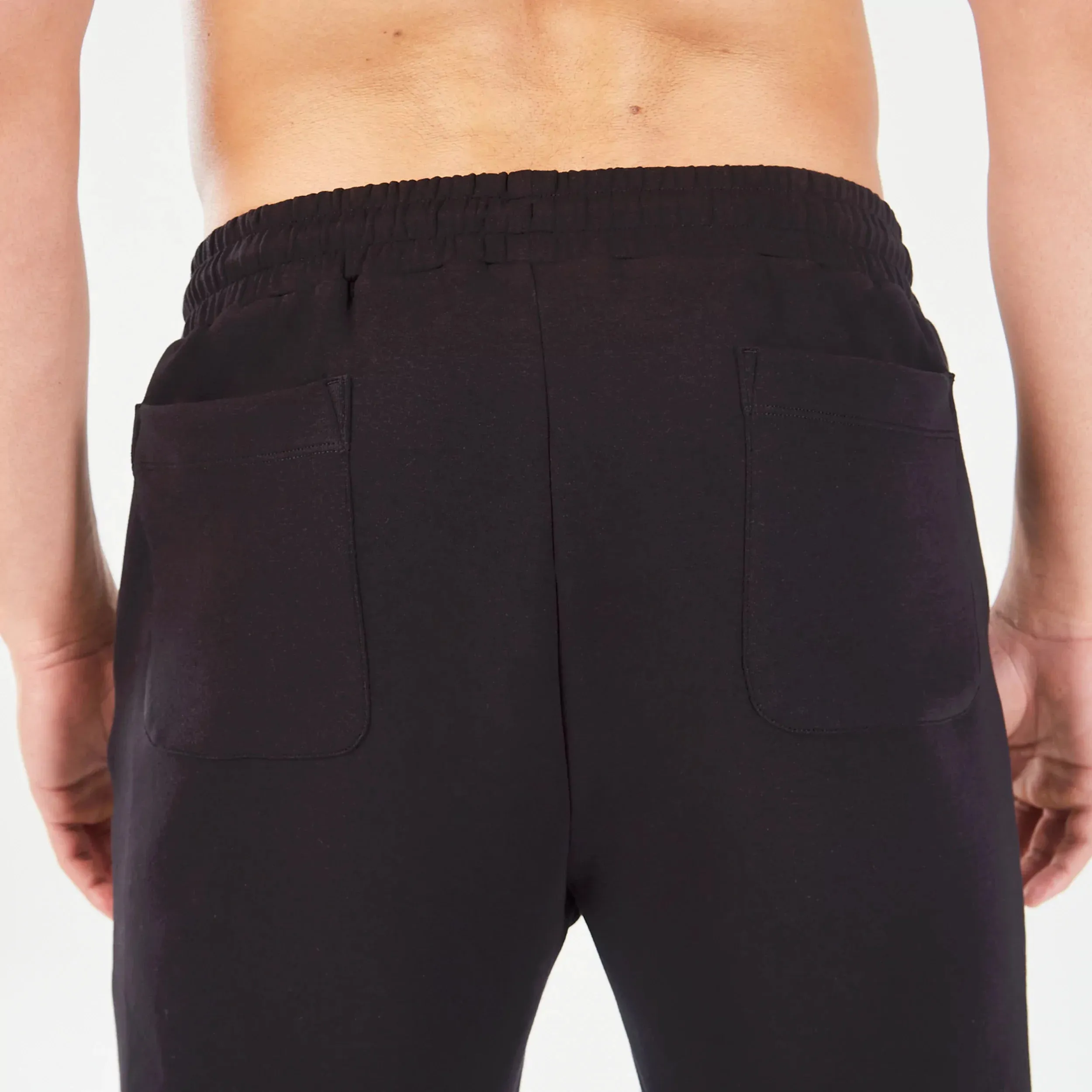 Premium Black Core-Level Up Sports Joggers for Men