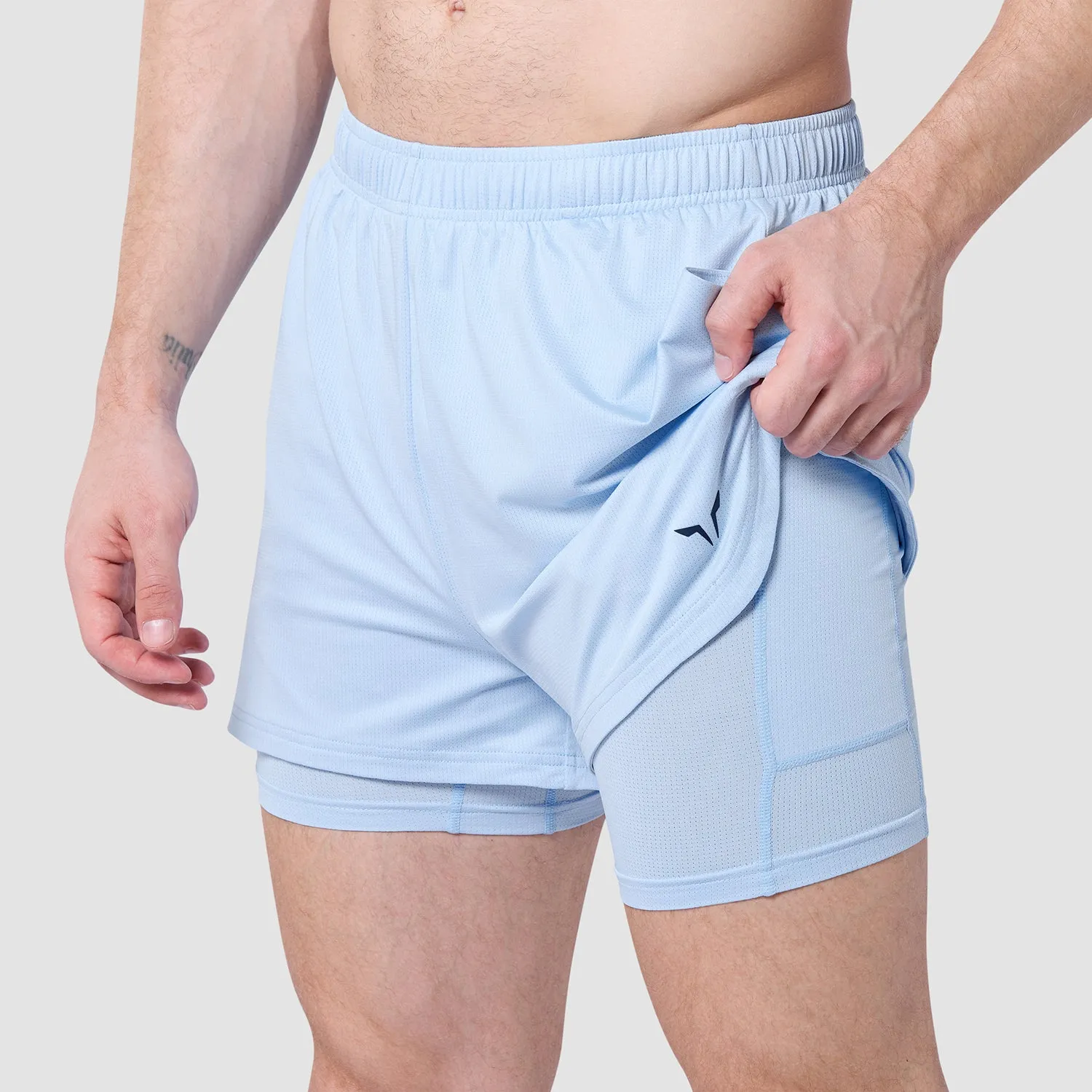 Core Mesh 2-In-1 5" Shorts 2.0 - Skyway