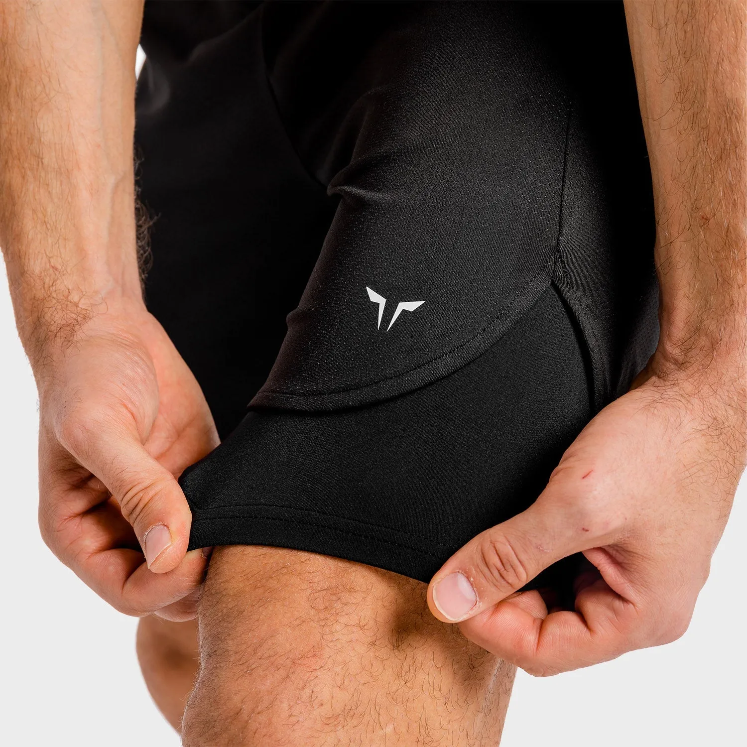 Core Mesh 2-in-1 Shorts - Onyx