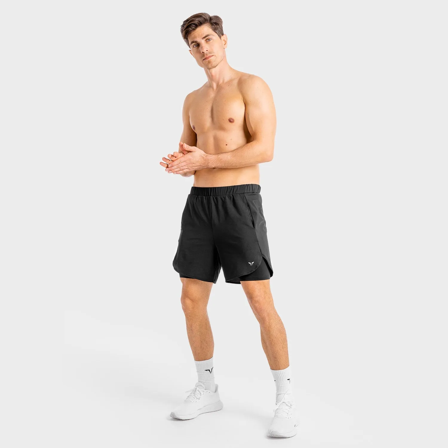 Core Mesh 2-in-1 Shorts - Onyx