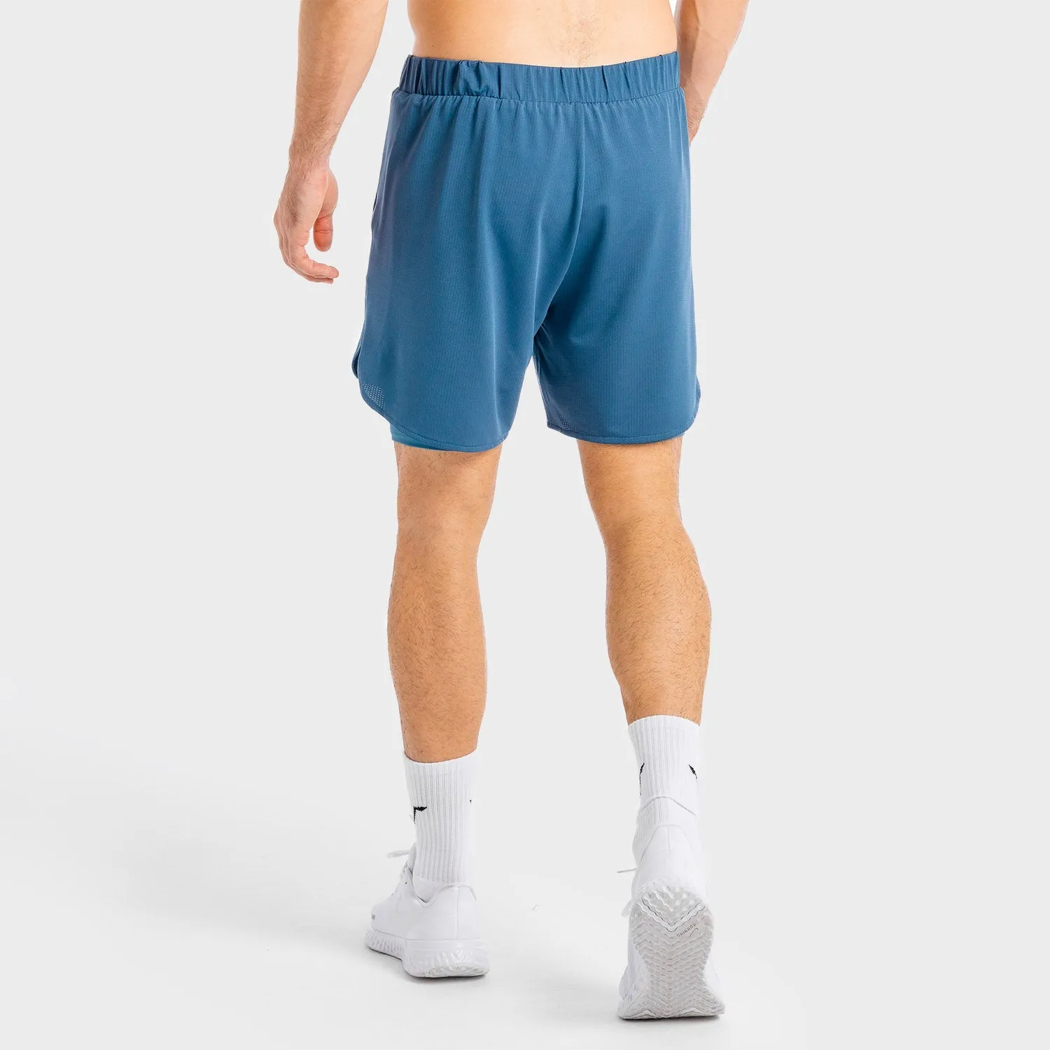 Core Mesh 2-in-1 Shorts - Slate