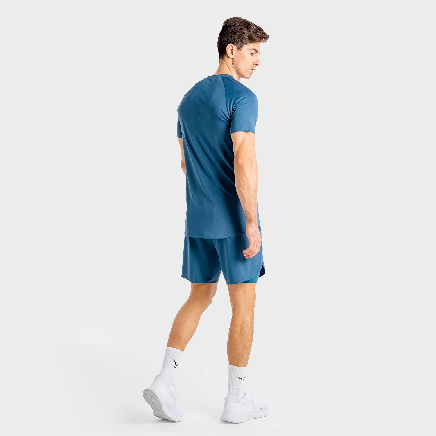 Core Mesh 2-in-1 Shorts - Slate