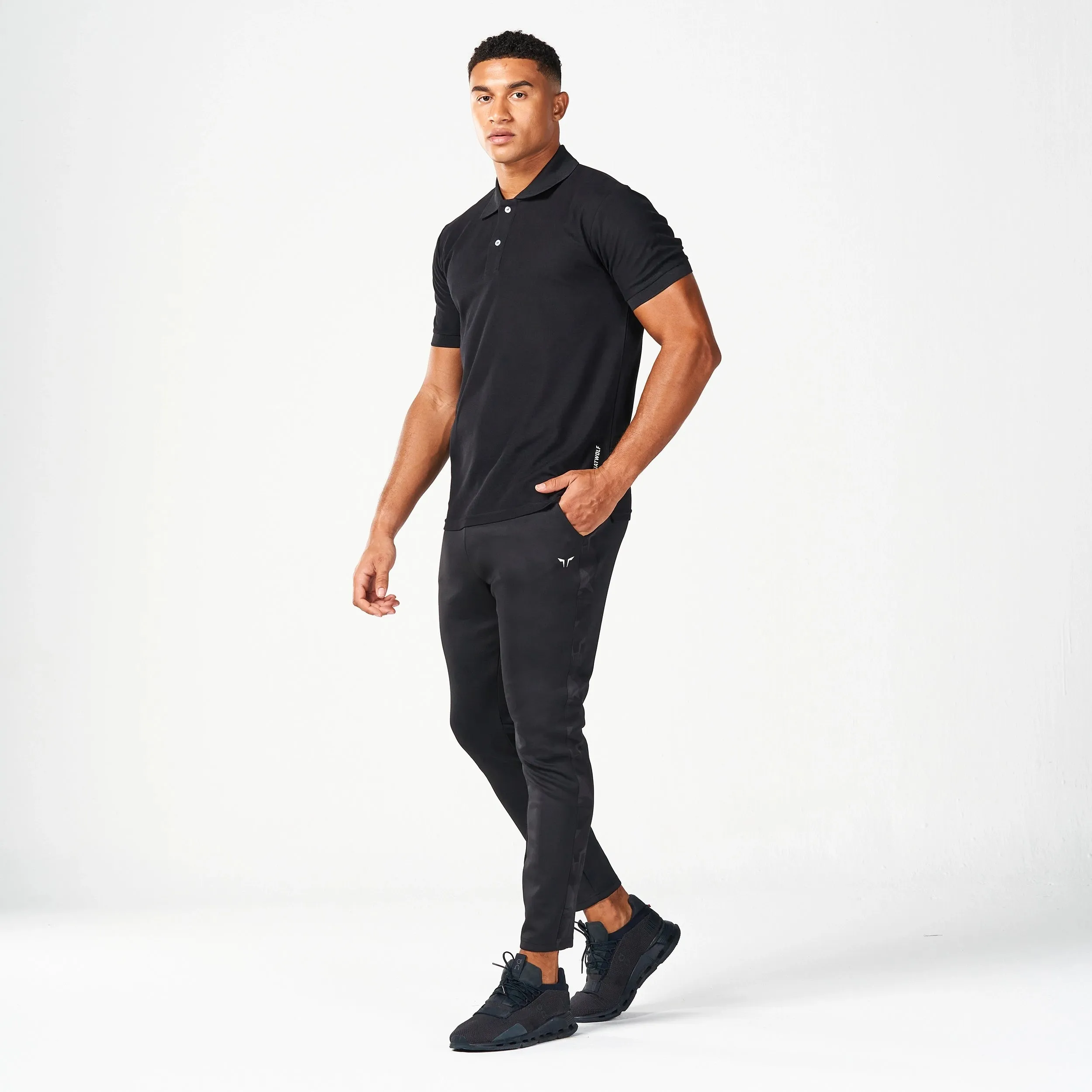 Core Over Achiever Polo - Black