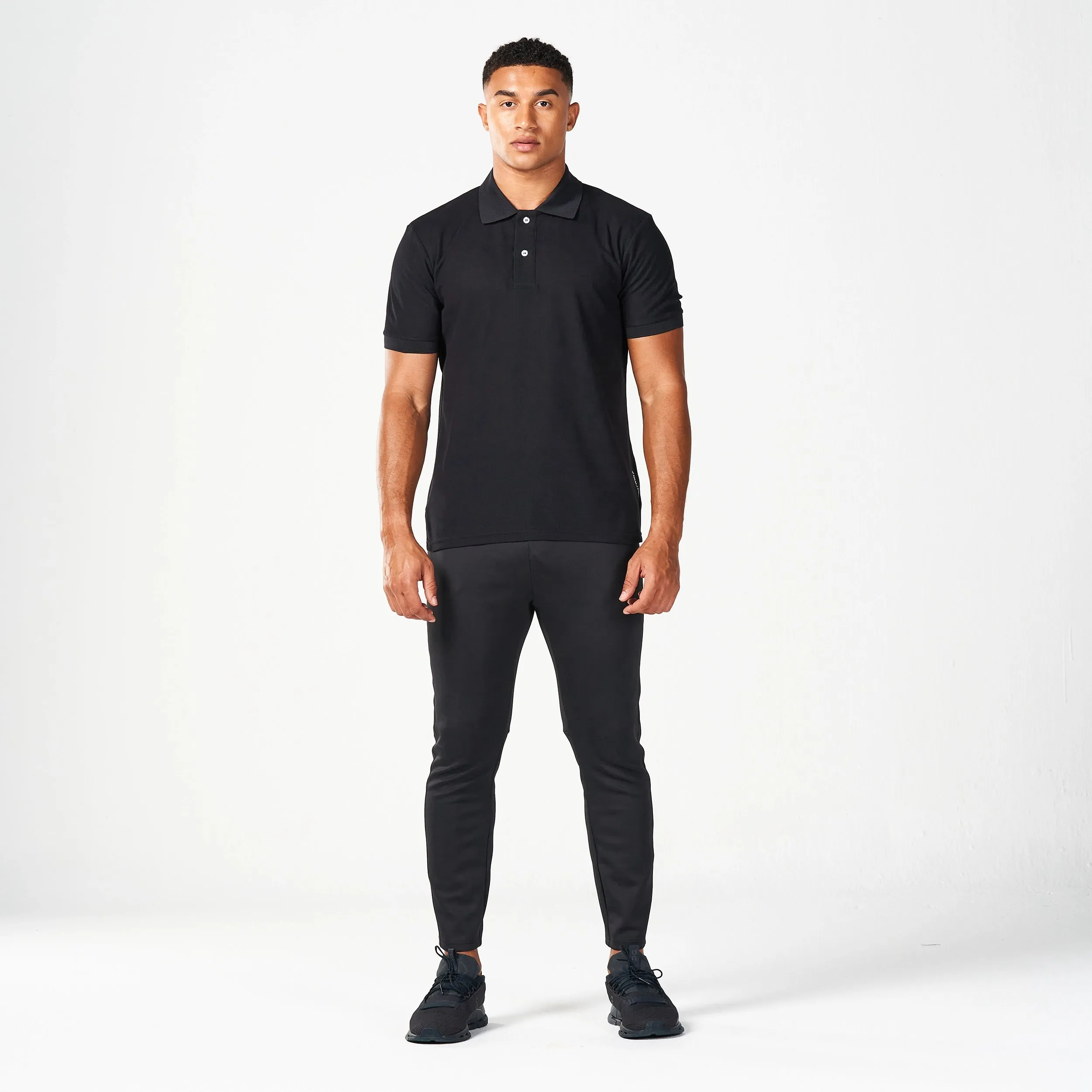 Core Over Achiever Polo - Black