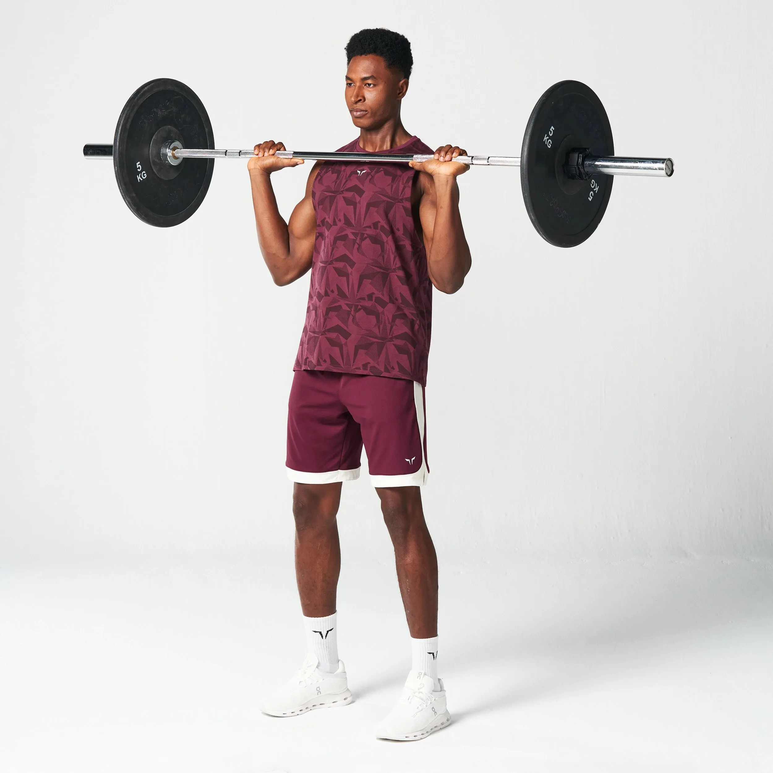 Core Tank 2.0 - Burgundy Dot Camo