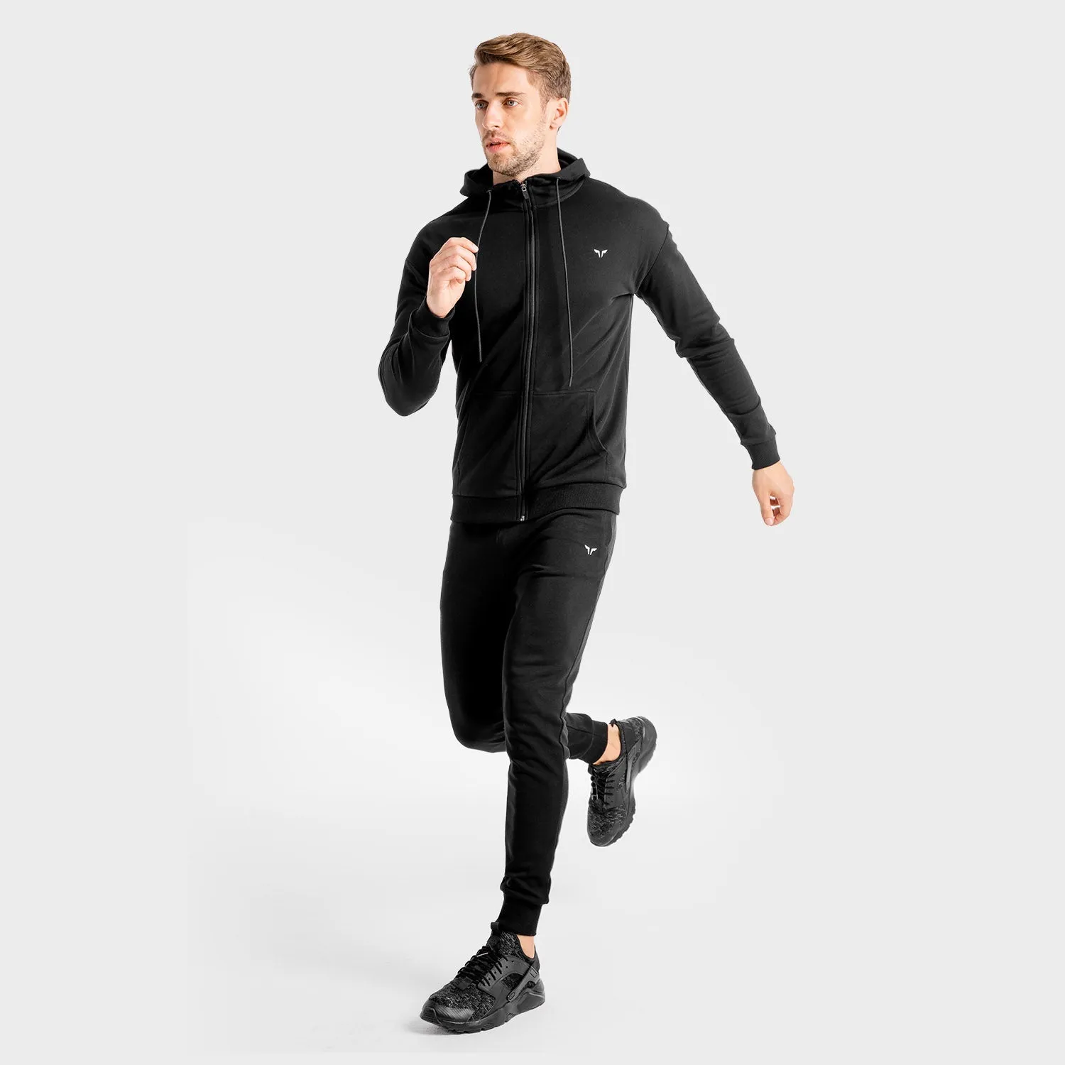 Core Zip Up - Onyx