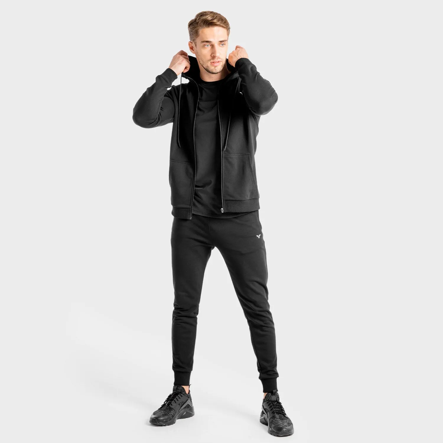 Core Zip Up - Onyx