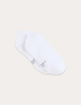 Cushioned Ankle Socks - White