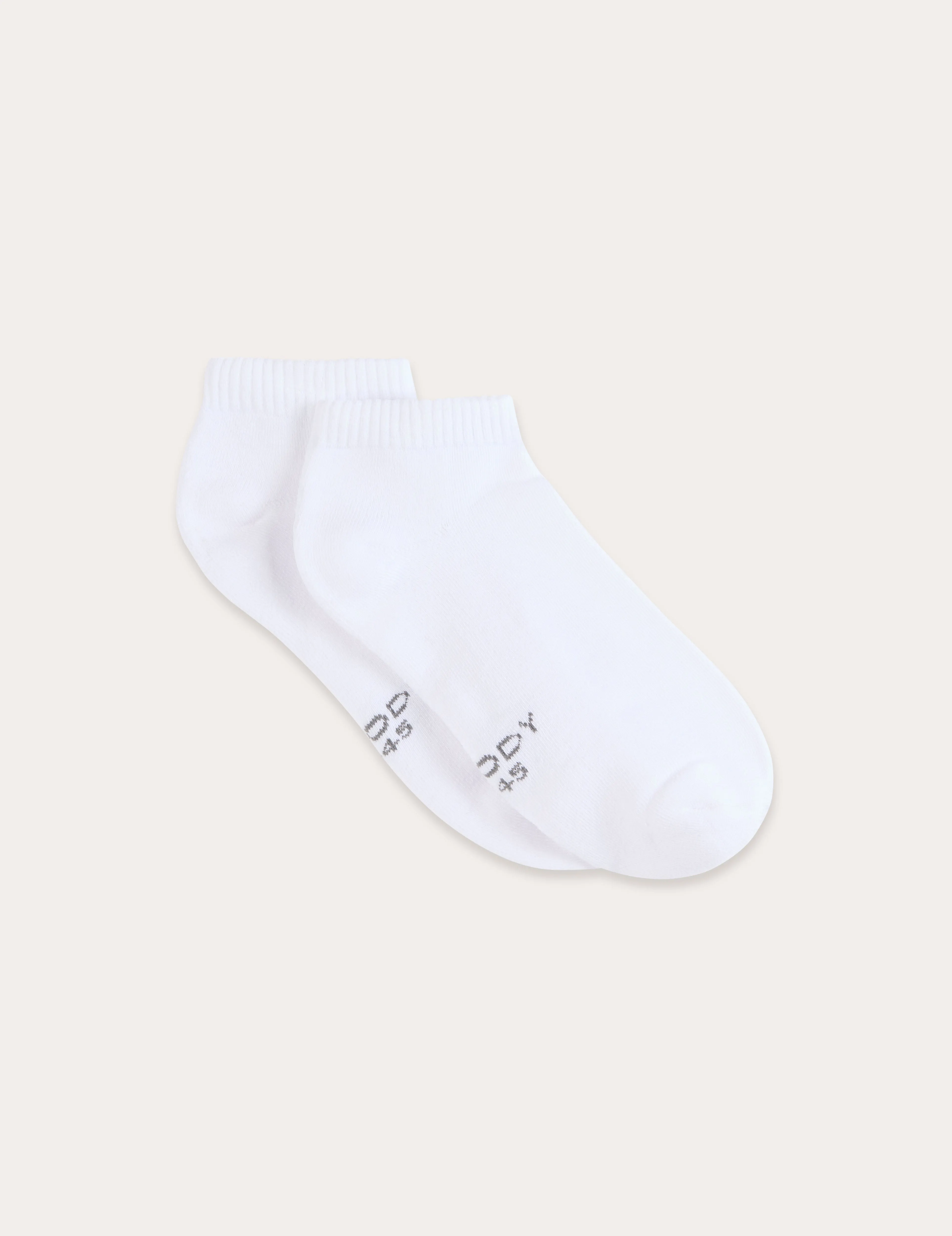 Cushioned Ankle Socks - White