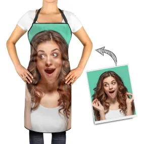 Custom All Over Printed Apron Mash Face