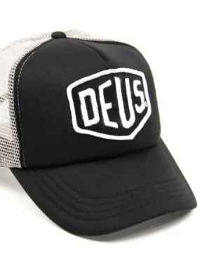 Deus ex Machina Baylands Trucker Cap Black-Grey