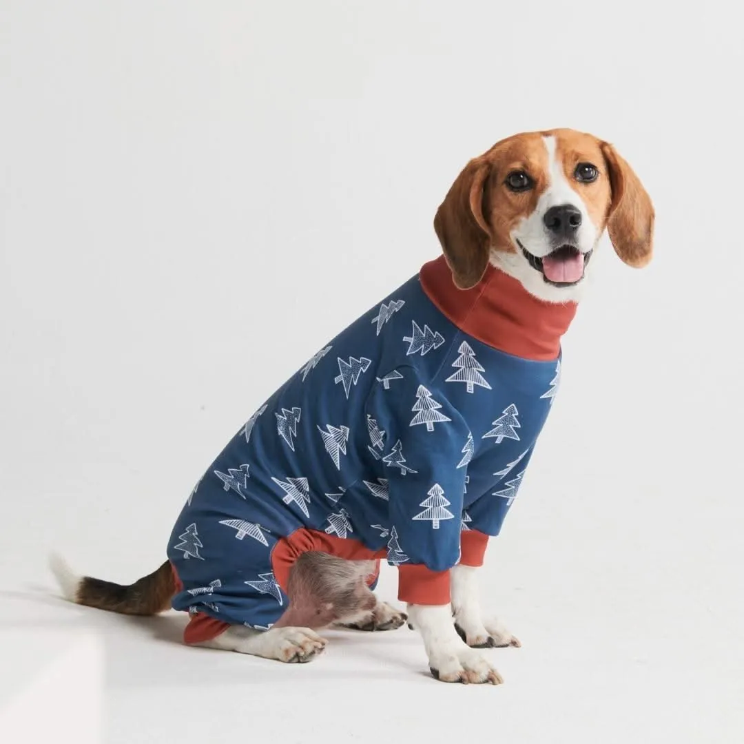 Dog Pajama - Pine Tree