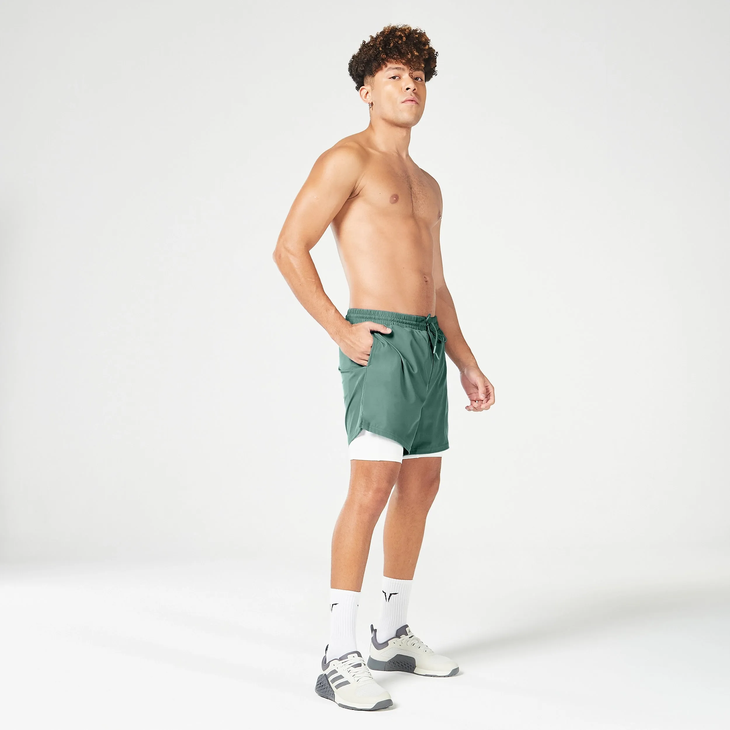 Essential 5" 2-in-1 Shorts - Dark Forest